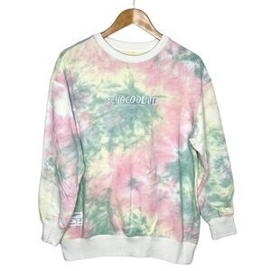 Chocoolate Tie Dye Sweatshirt Women’s Size XS Crewneck Pullover Colorful